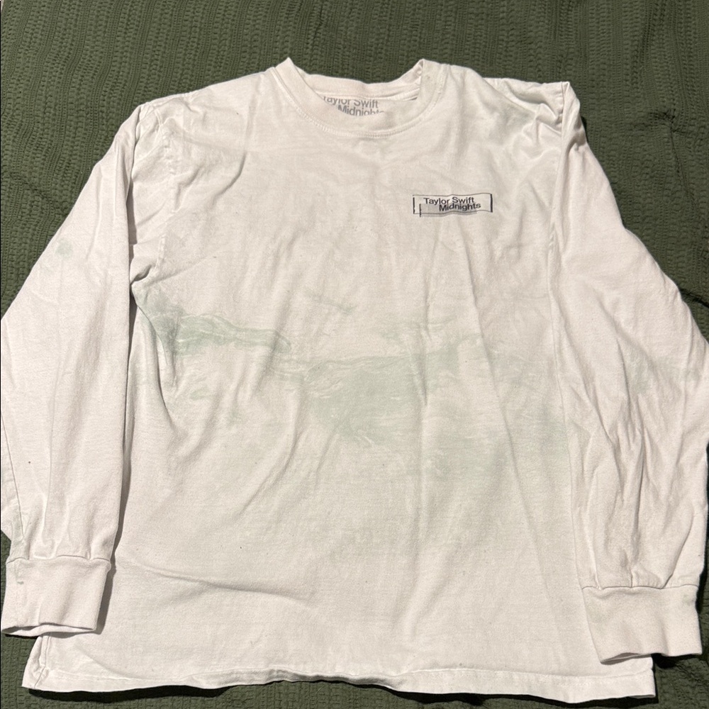 Taylor Swift Midnights track list long sleeve